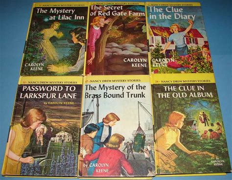 Series Books For Girls Information Needed Nancy Drew