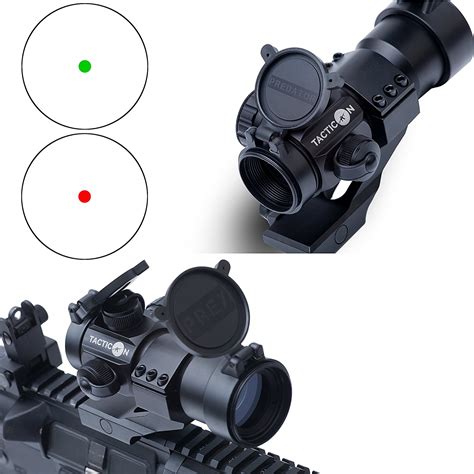 predator  red dot green dot sight fits standard picatinny rail