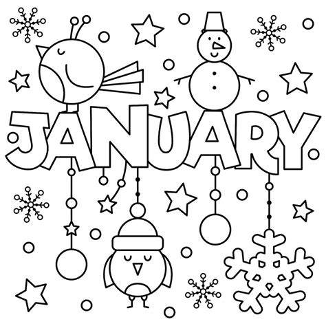 january coloring pages  coloring pages  kids january coloring