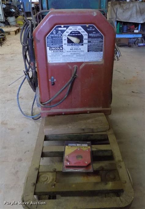lincoln electric ac   variable voltage ac arc welder  norman  item fe sold