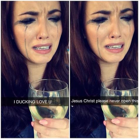 girl perfectly breaks down what typical snapchats really mean photos