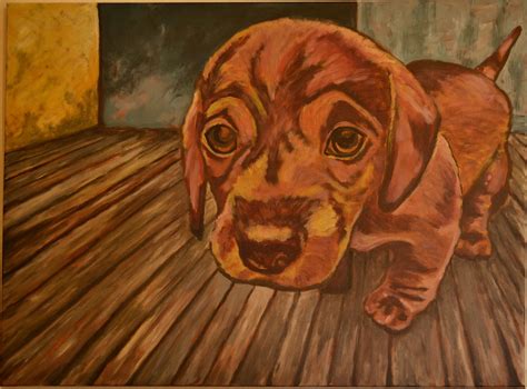 karen weber fine art  paintings  dogs