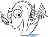 Dory Coloring Pages Finding Disneyclips Disney sketch template