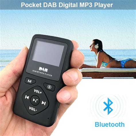 buy mp pocket dab radio portable digital radio  bluetooth mp player