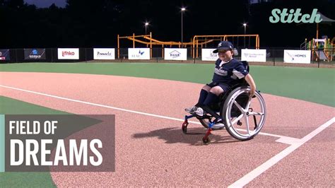 ballplayers  disabilities find love   game  special fields