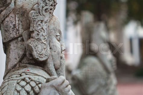 chinese giant statue stock image colourbox