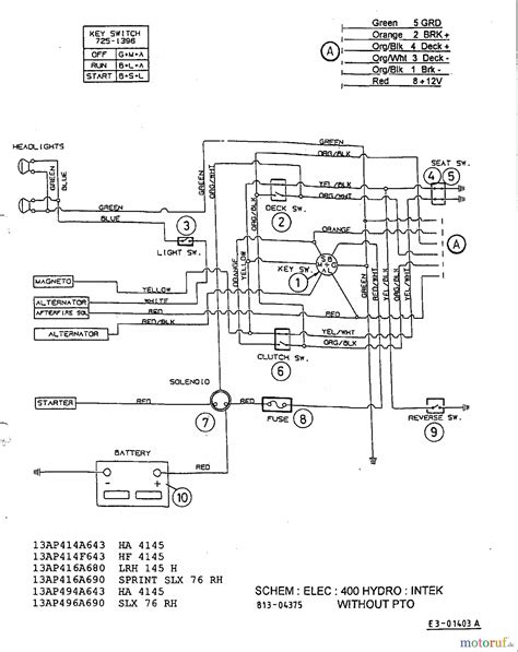 yardman riding lawn mower wiring diagram diysish