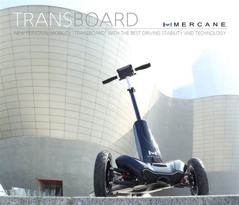 transboard the new generation of electric scooter from