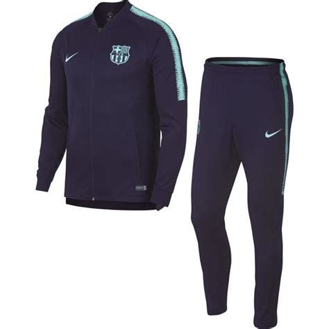 barcelona trainingspak dry squad knit paarsturquoise wwwunisportstorenl
