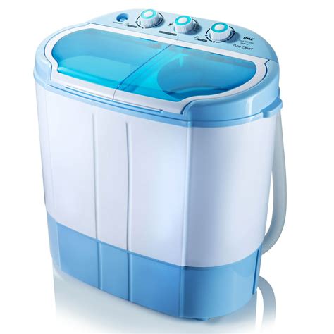 pyle compact portable washer dryer mini washing machine  spin