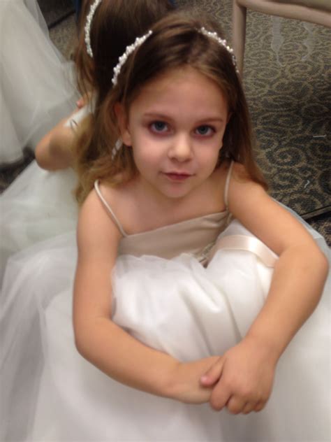 ashlyn took this pic of her bff and fellow flower girl caylee flower