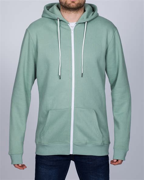 zip  tall hoodie light green tallcom