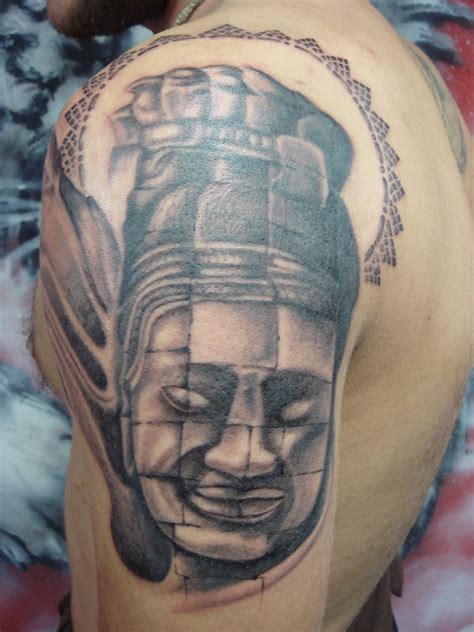 angkor wat statue dejavu tattoo studio chiangmai thailand flickr