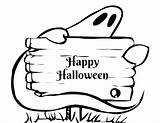Happy Duch Halloweenowy Kolorowanka Druku Napis Cjo Drukowanka Ius sketch template
