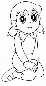 Doraemon Characters sketch template