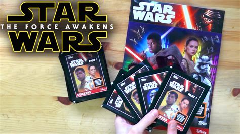 topps star wars  force awakens stickers official