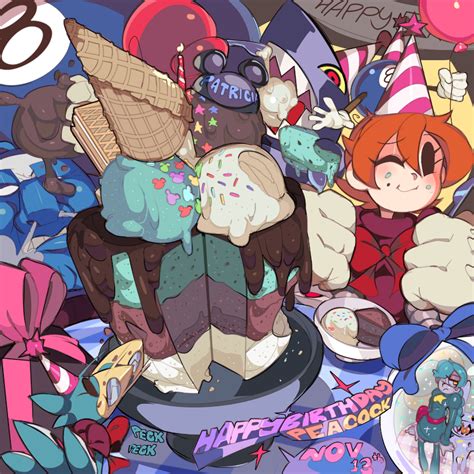 Happy Birthday Peacock By Captainkirb On Newgrounds Skullgirls