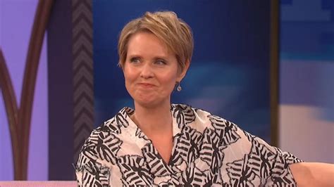 cynthia nixon reveals the one iconic ‘sex and the city scene that left