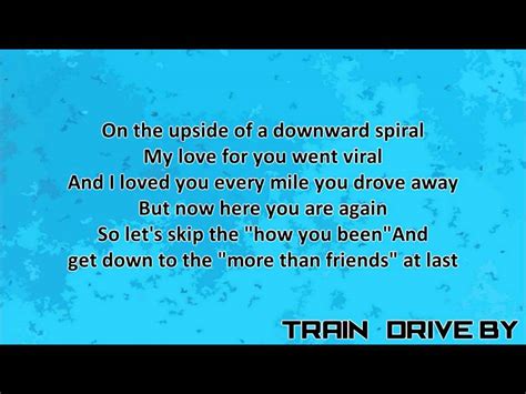 train drive  lyrics youtube