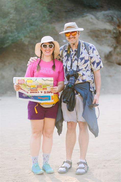 Diy Hollywood Tourists Costume Couple Halloween Costumes Tacky
