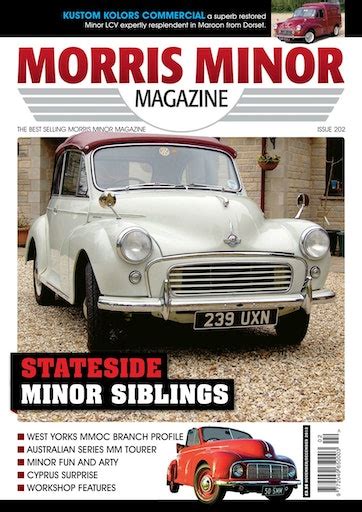 Morris Minor Magazine 202 Subscriptions Pocketmags