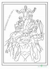Superman Gang Coloring Parentune Print Child sketch template