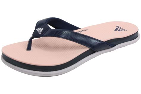 adidas womens cloudfoam   flip flop sandals shoes