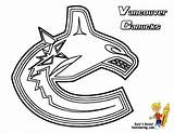 Canucks Vancouver Nhl Leafs Yescoloring Edmonton Oilers Clipground Pinu Zdroj Hard Coloringpages sketch template