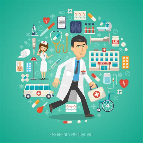 medical care concept  vector art  vecteezy