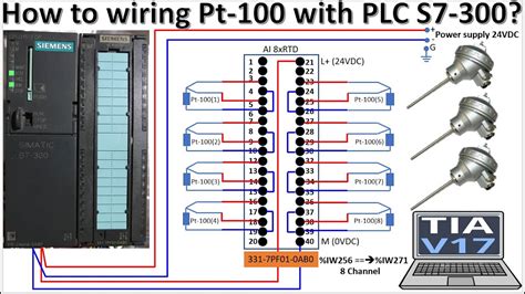 temperature sensors pt  rtd connect  plc   analog input tia portal  youtube