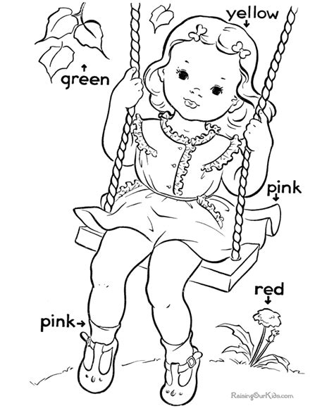 learning colors coloring pages   print learning colors