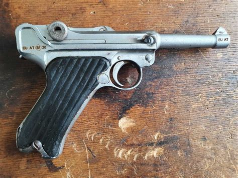 Luger P08 Wwi Wwii Deactivated Pistol Wehrmacht Original