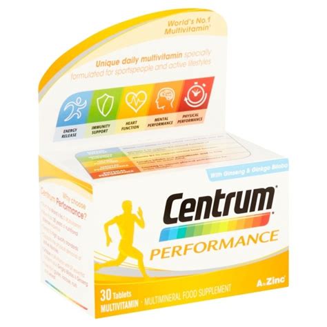 centrum performance multivitamin tablets  tablets chemist direct