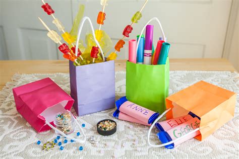 ideas  kids birthday party gift bags  pictures ehow