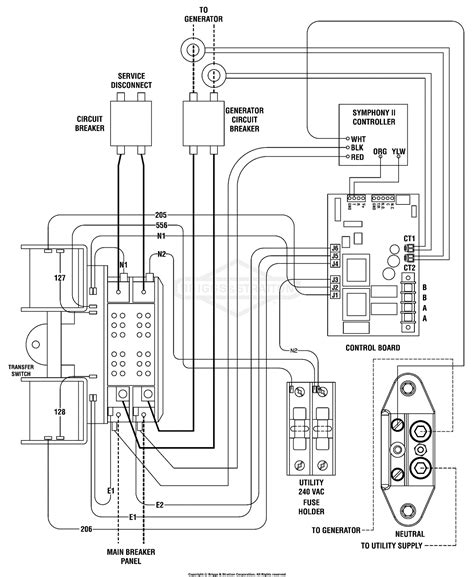 generator transfer switch wiring diagram printable form templates  letter
