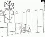 Muro Zabytki Kolorowanki Berlińskiego Pomnik Muru Berlim Atrakcje Europie Innych Turystyczne Monuments sketch template