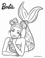 Barbi Sirena Meerjungfrau Youloveit Colorea sketch template