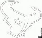 Texans Houston Coloring Logo Football Clipart Texas Nfl Gif Team Stencil Logos Template Pages Pixels American Printable Templates Clipground Cliparts sketch template