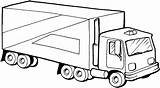 Truck Kids Drawings Library Clipart Colouring Coloring sketch template