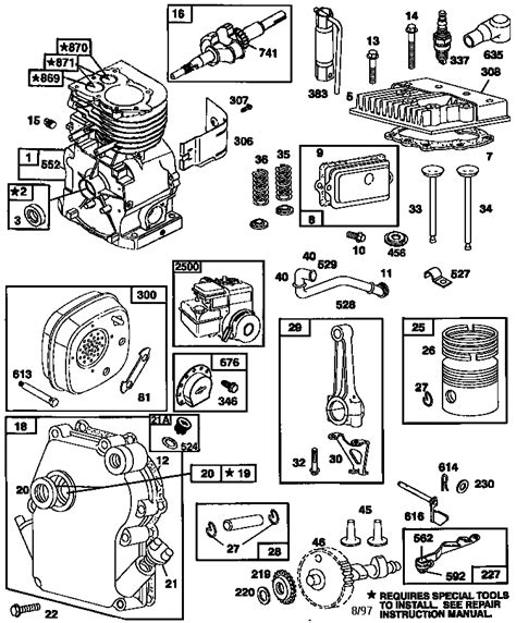 briggs  stratton  series parts diagram headcontrolsystem