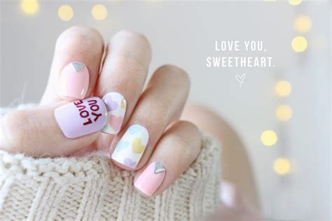 valentines day sweetheart nails pictures   images