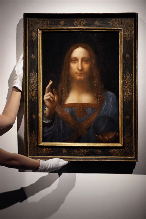 Rare Christ Painting By Leonardo Da Vinci Sells For Record