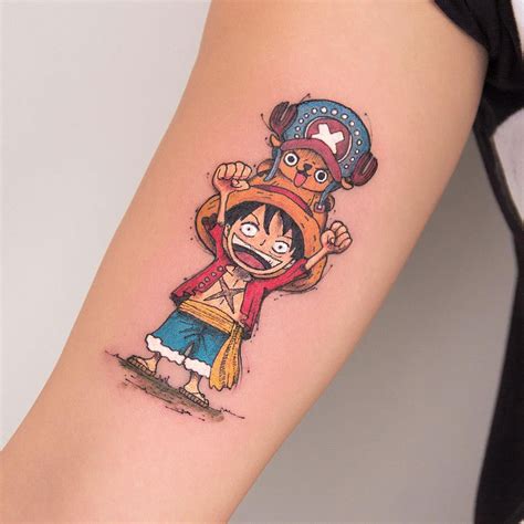 Tattoos — Anime Tattoo Anime Character One Piece By Robson