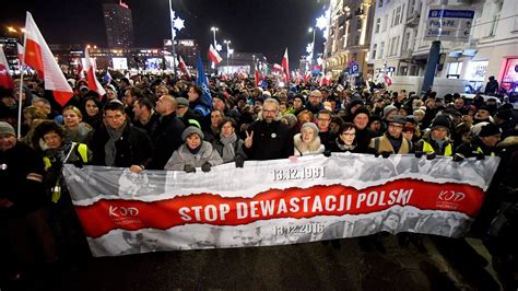 Protests Erupt In Poland Over New Law On Public Gatherings The New