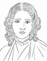 Harriet Beecher Stowe Helen Keller Poet Kolorowanki Onlinecoloringpages Writer Supercoloring Kolorowanka sketch template