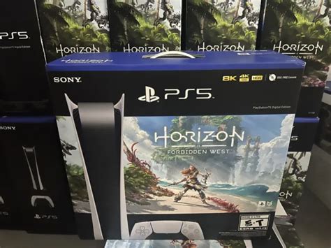 🔥🔥sony Playstation 5 Digital Edition Console Horizon Bundle New Ship
