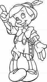 Pinnochio sketch template