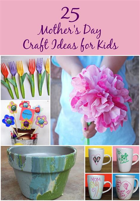 lovely mothers day craft ideas  kids rural mom