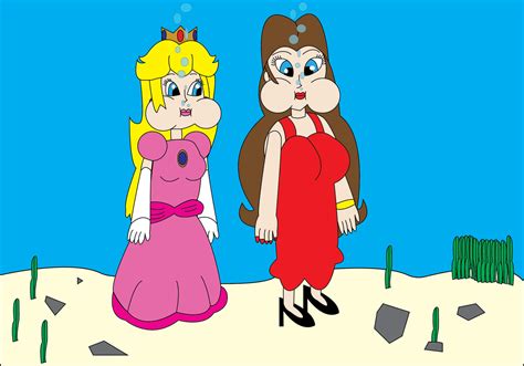 Peach And Pauline Underwater Walk By Belmontzelda On Deviantart