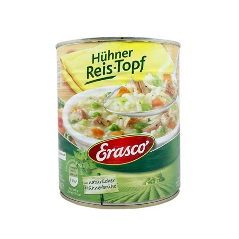 erasco huehner reis topf  chicken rice stew
